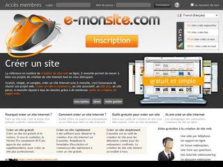 E-monsite.com, création de site web