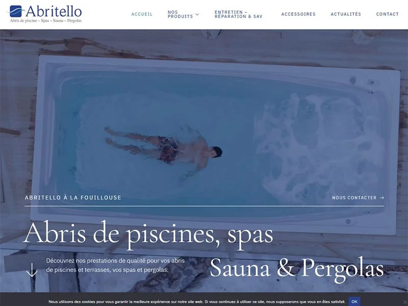 Abritello, spécialiste en abri piscine