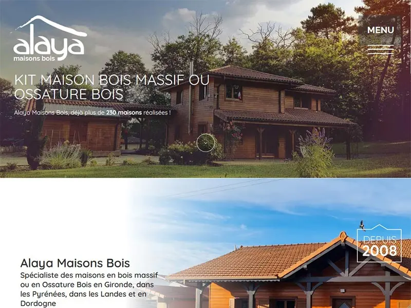 Alaya-maisons bois