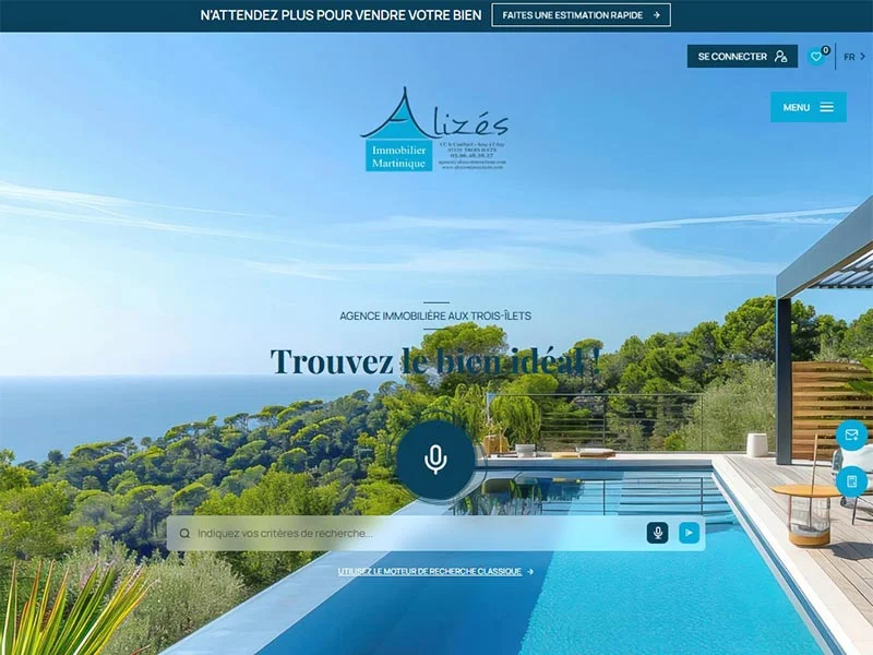 Alizés Transactions, agence immobilière Martinique