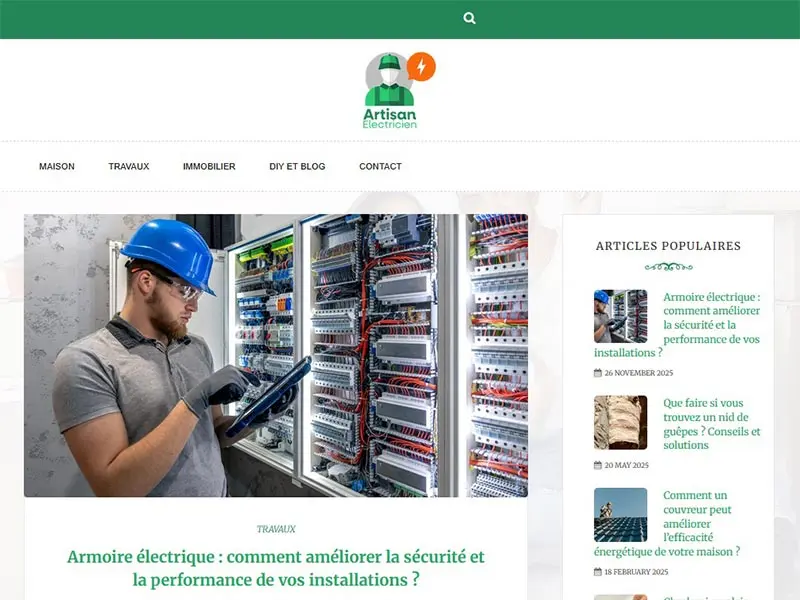 Artisan-électricien