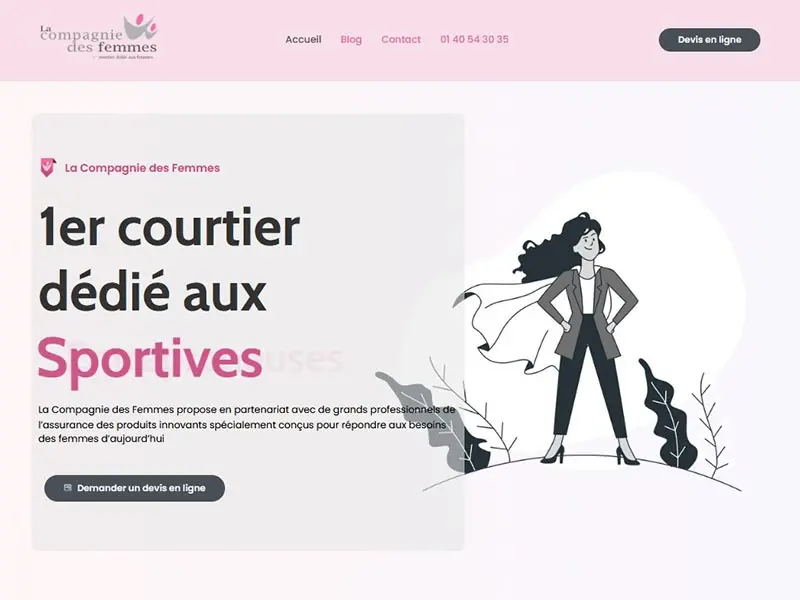 Compagnie des Femmes, mutuelle santé