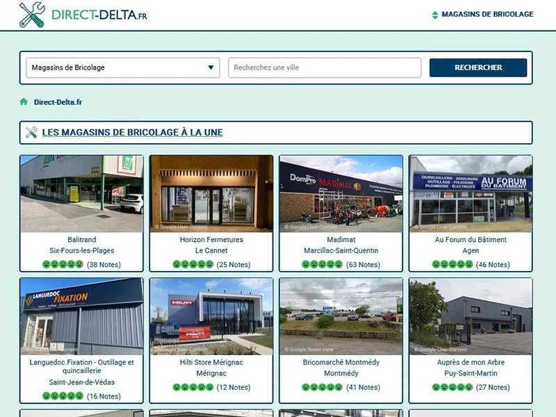 Direct Delta : Outillage, bricolage maison et jardin