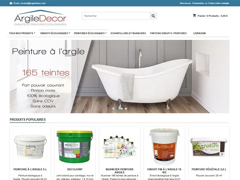 Enduit décoratif Argile Décor