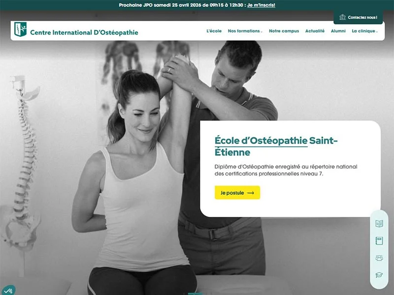 CIDO : Formation osteopathie