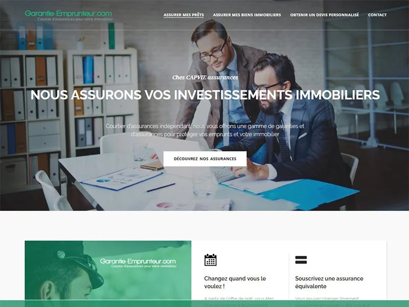 Garantie-Emprunteur, courtier en assurances pour votre immobilier