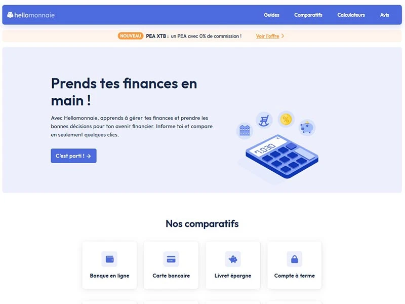 Hellomonnaie : Comparer les banques en ligne et moyens de paiement
