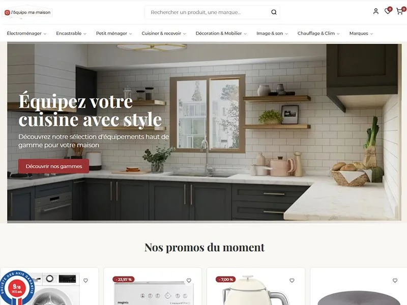 J'equipe ma maison : Equipez vous à prix discount