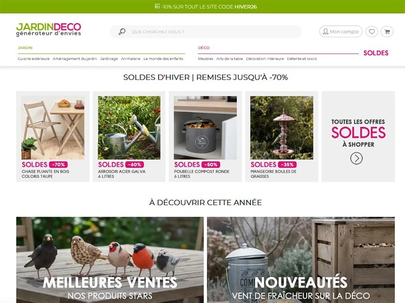 Jardindeco, générateur d'envie