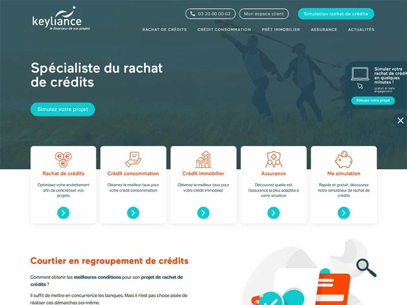 Keyliance : Rachat de crédit