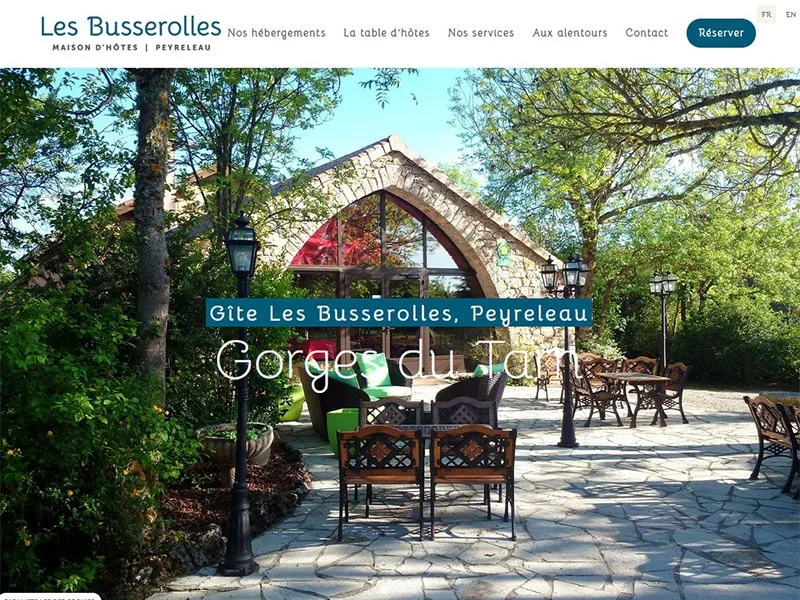 Le gîte Les Busserolles, gîte dans les Gorges du Tarn