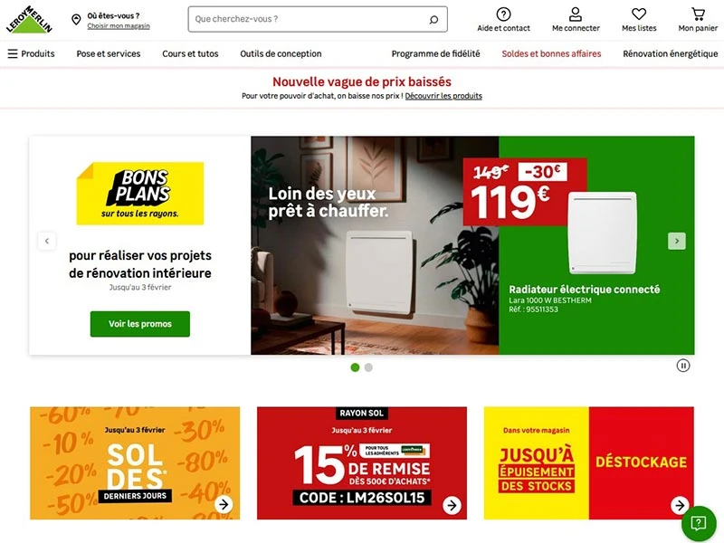 Leroy Merlin, le marché français du bricolage