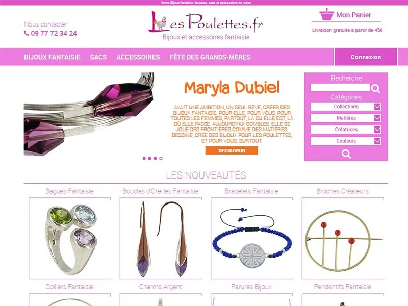 Les Poulettes : Créateurs de bijoux fantaisie
