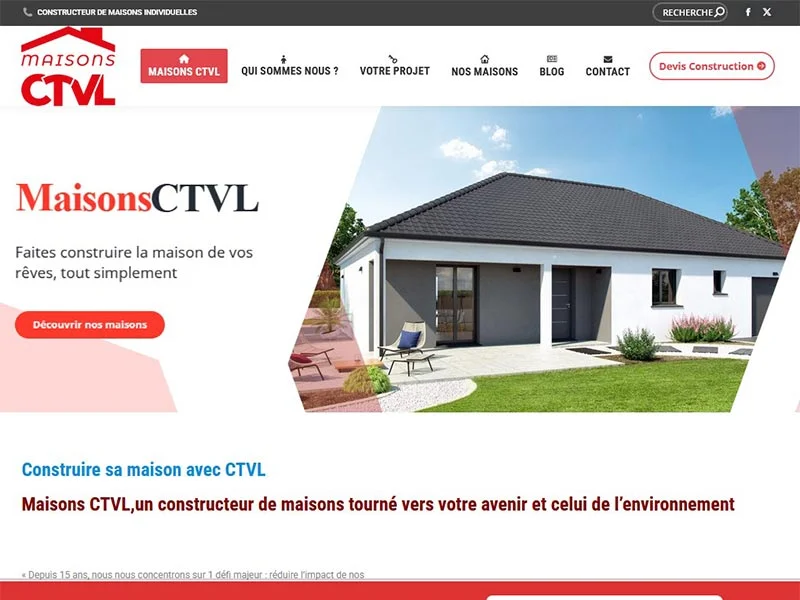 Maisons CTVL : Constructeur de maisons individuelles