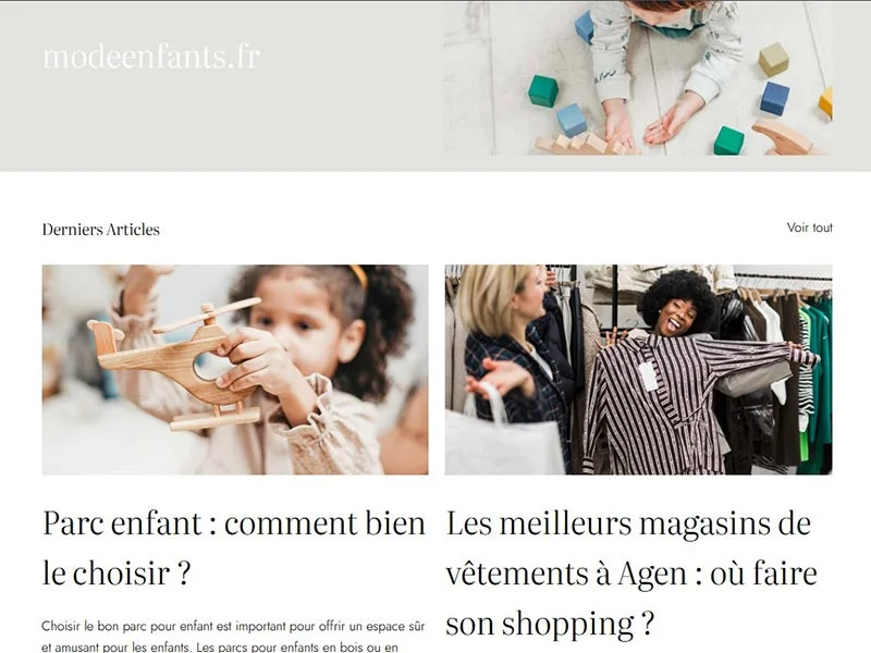 Mode Enfants, le blog de la mode