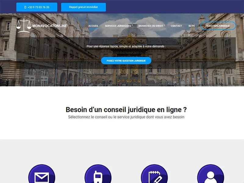 Mon Avocat Online, conseil et consultation juridique
