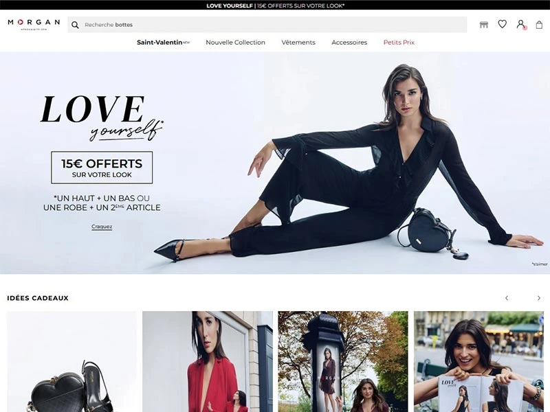 Morgan de toi, site officiel de la marque