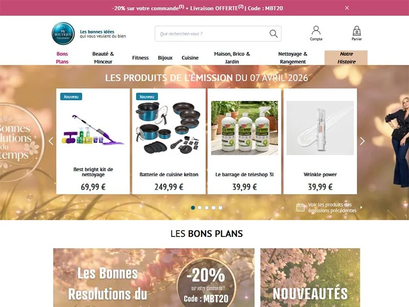 My Boutique Teleshop : Boutique Téléshopping et M6 Boutique
