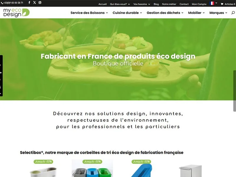 My Eco Design : Produits éco design fabriqués en France