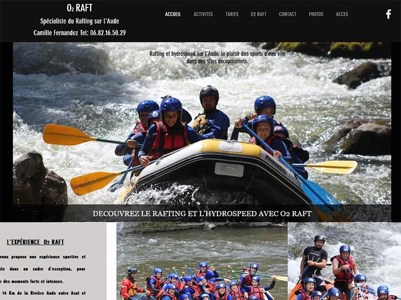 o2raft : Rafting sportif, canyoning et hydrospeed sur l'Aude