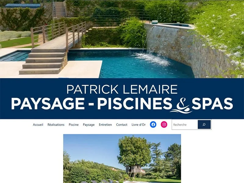 Patrick Lemaire Paysage, piscine naturelle