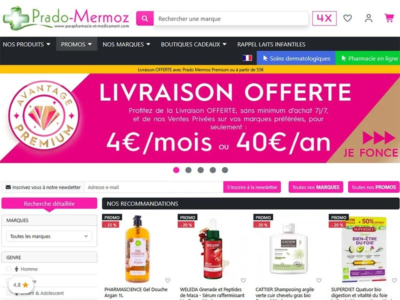 Pharmacie Prado Mermoz : Votre parapharmacie en ligne
