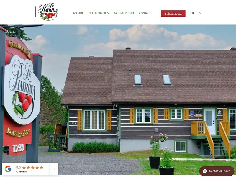 Pimbina, auberge au Mont-Tremblant