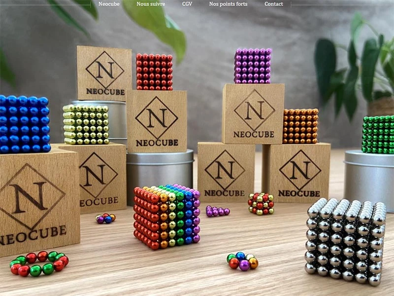 Neocube, puzzle de billes aimantées magnétiques