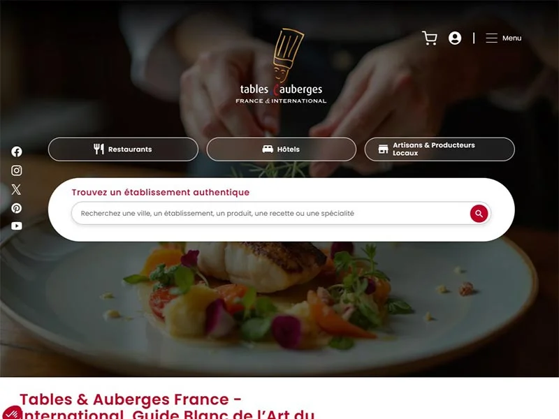 Tables et Auberges de France, voyage et gastronomie