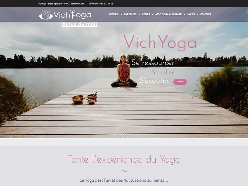 Vichyoga, le yoga à vichy