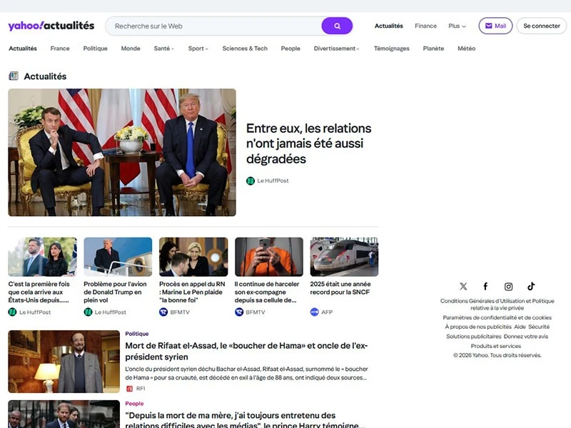 Yahoo! Actualités